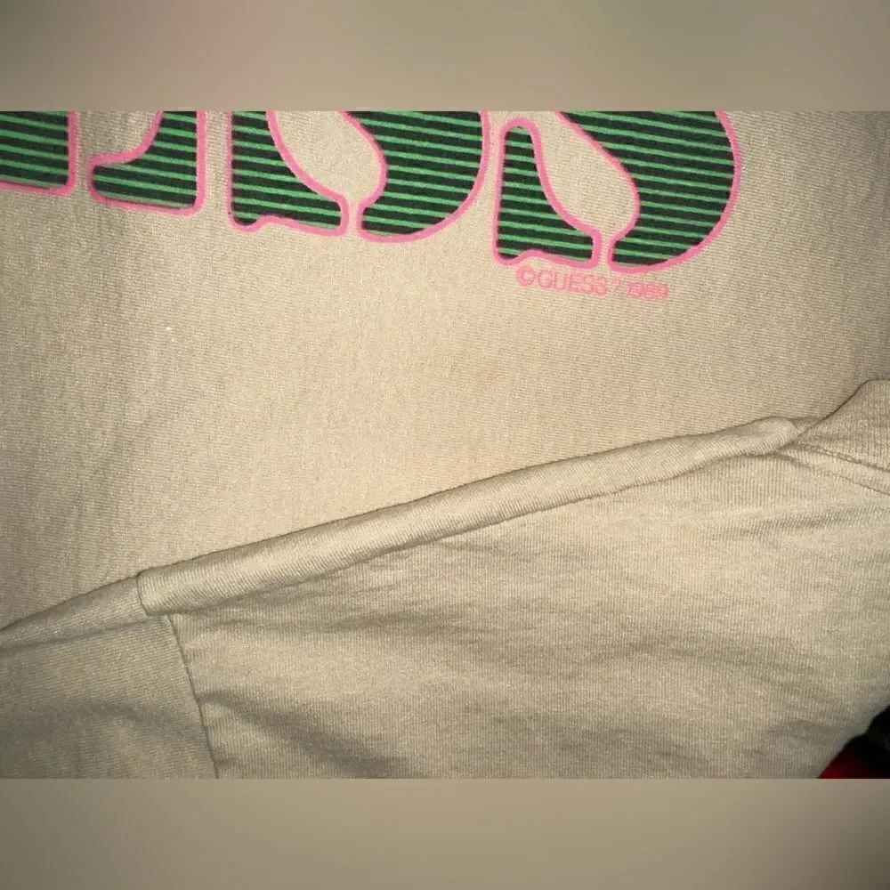 Single Stitch 80s 90s Vintage Guess USA Goes First Class T Shirt Men XL Y2K - Picture 8 of 8